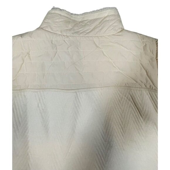 Talbots Faux Fur Lined Fleece Vest – Size Large - Picture 9 of 9